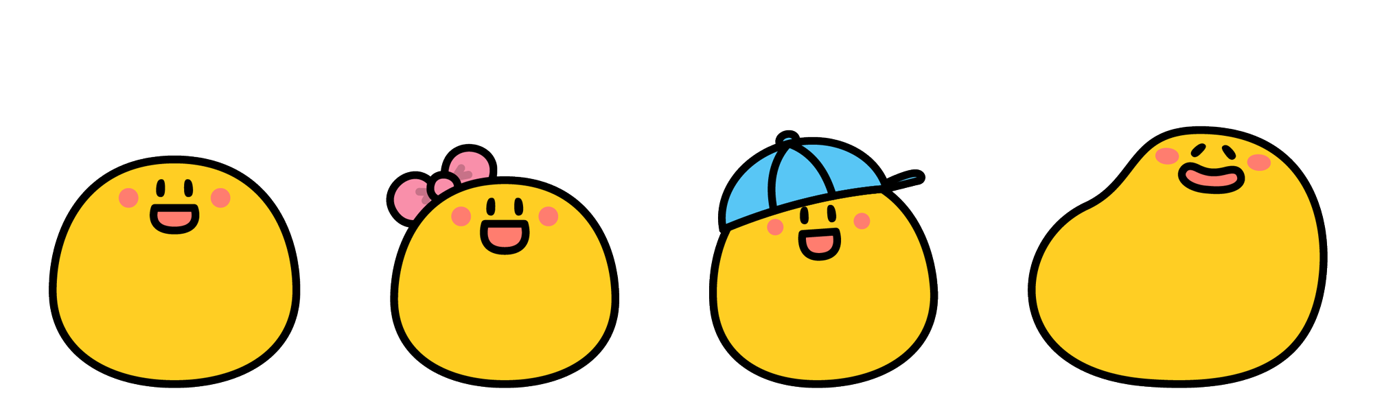 私のキャラクターたち